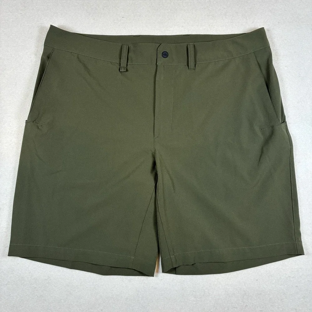 North Face Shorts Mens 36 Olive Green Paramount Stretch Hiking Outdoor Camping